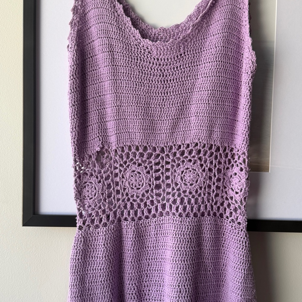 Spell Iluka Crochet Mini Dress - Picture 2 of 10